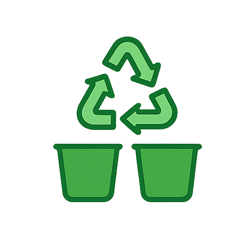Waste properly disposed